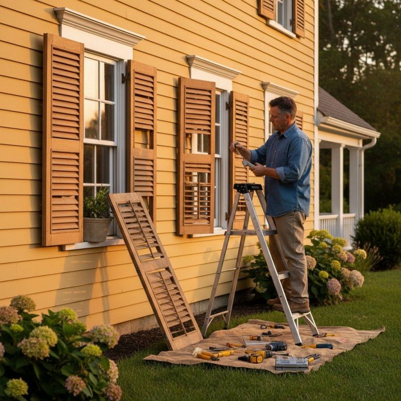 Shutter Louver Repair in Littleton, CO