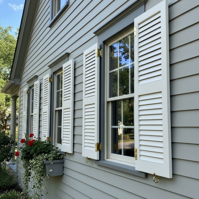 Louvered Shutters Installation in Denver, CO